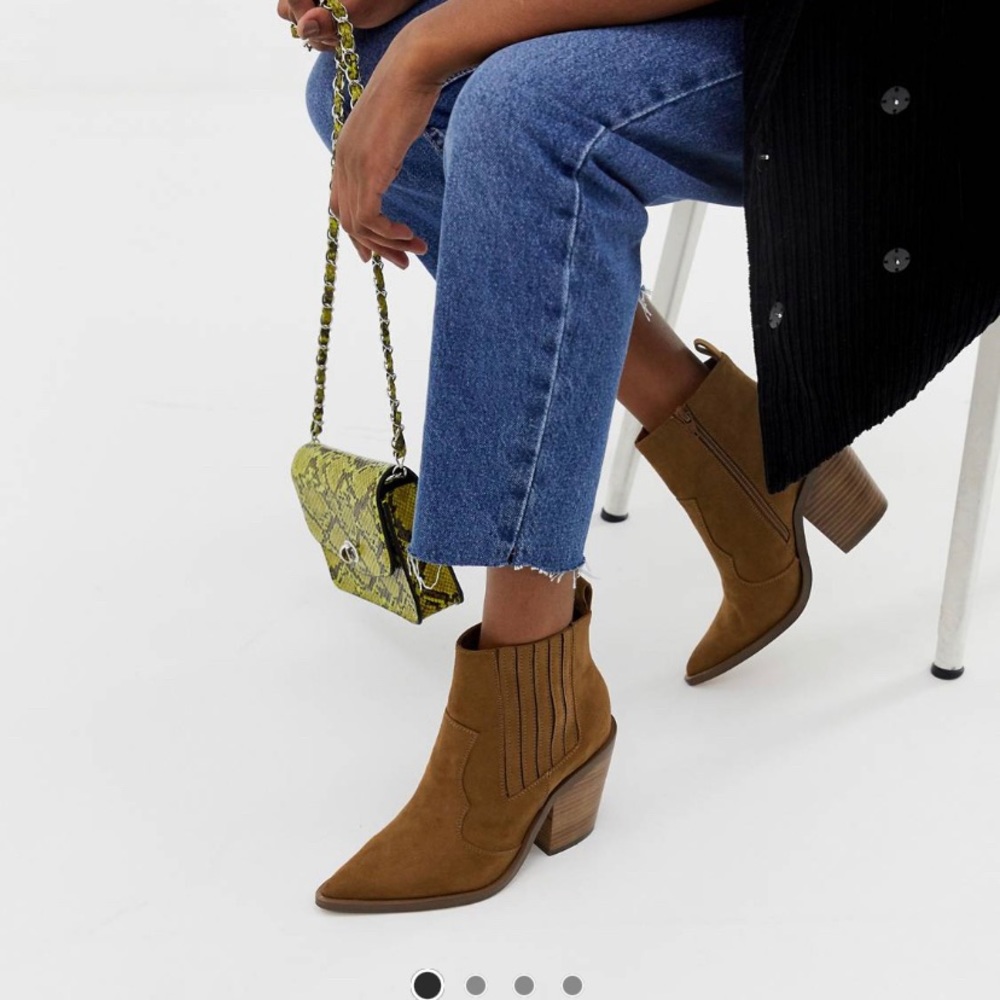 ASOS Elliot Western Boots SZ 10